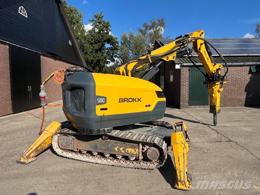 Brokk 500 Excavadoras especiales