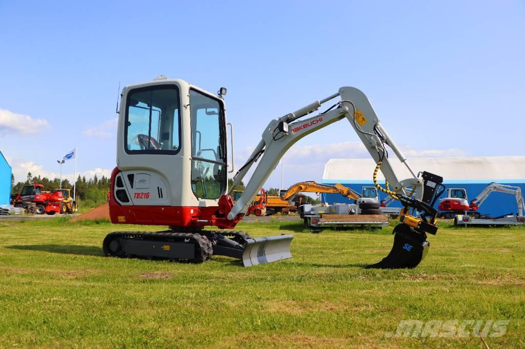 Takeuchi TB216 Mini excavadoras < 7t