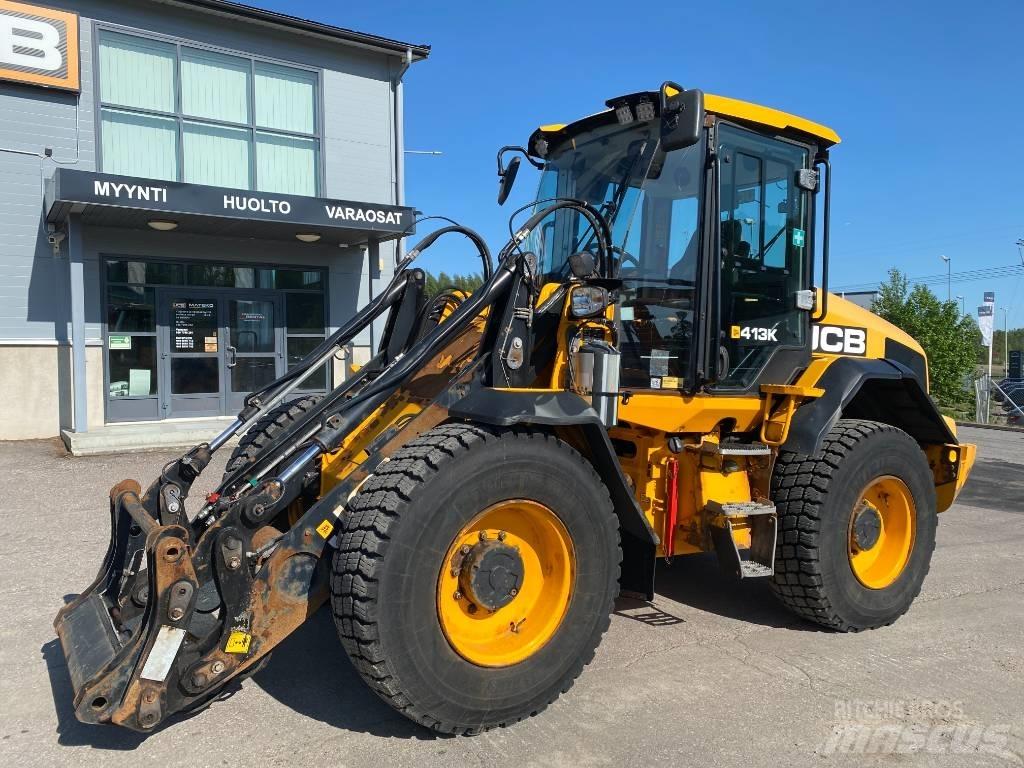 JCB 413 K T4F Cargadoras sobre ruedas