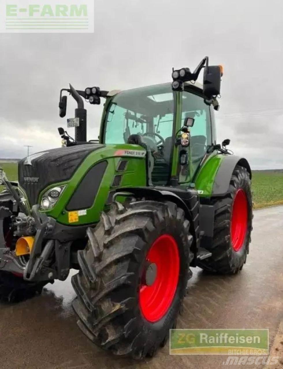 Fendt 516 vario Tractores