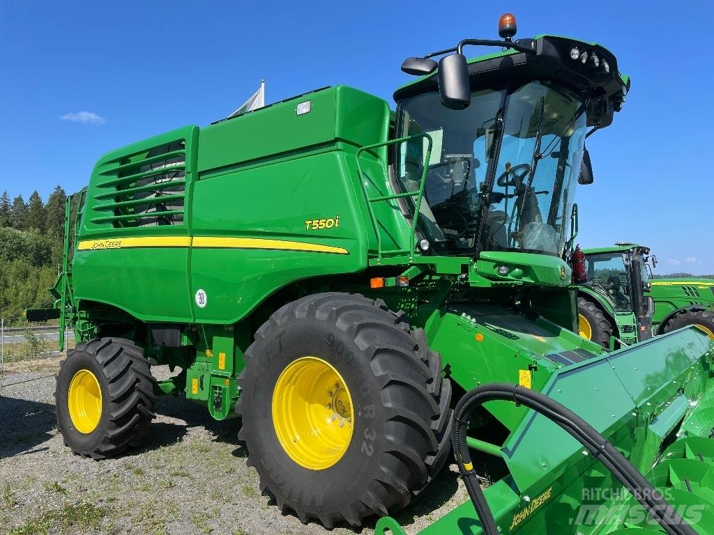 John Deere T 550 Cosechadoras combinadas