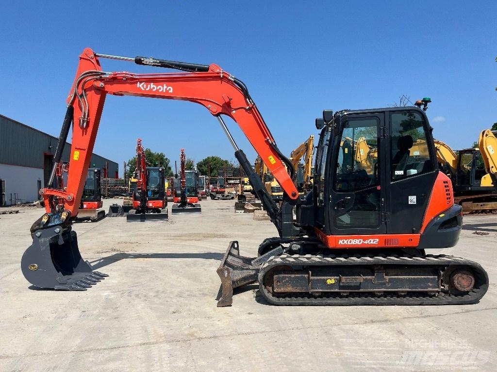 Kubota KX 080-4 Excavadoras 7t - 12t