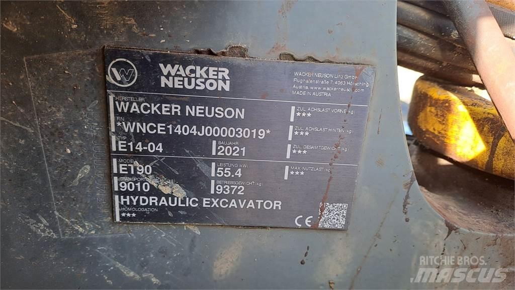 Wacker Neuson ET90 Excavadoras de cadenas
