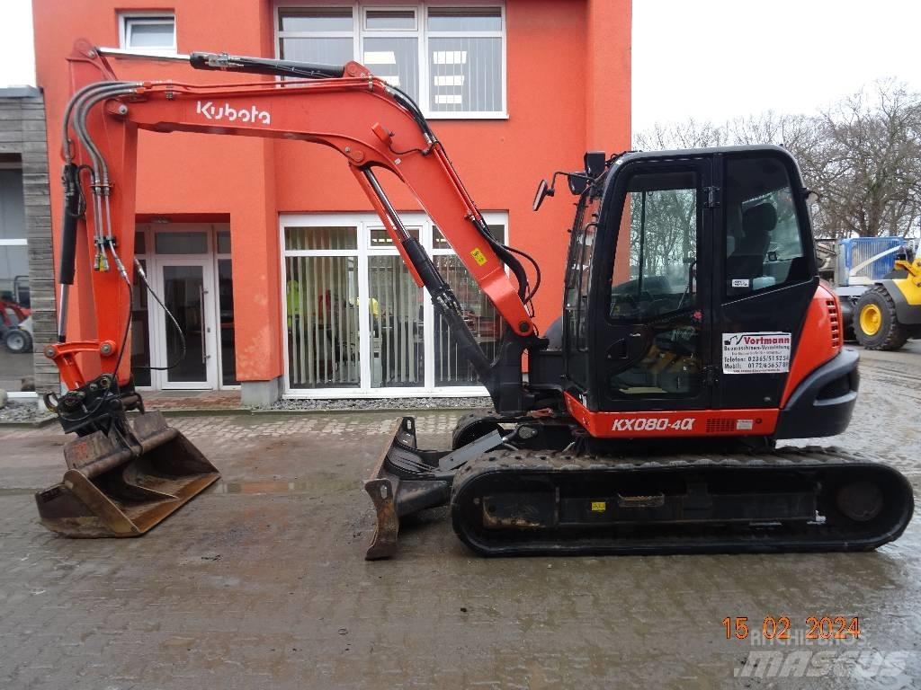 Kubota KX 080-4 Excavadoras 7t - 12t