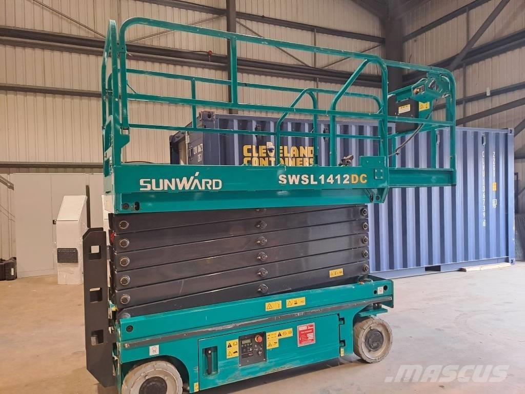Sunward SWSL 1412 DC Plataformas tijera