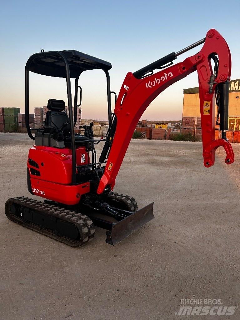 Kubota U 17-3 Mini excavadoras < 7t