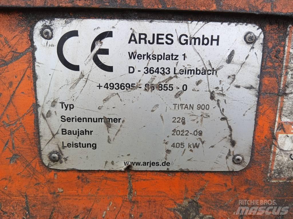 Arjes Titan 900 Trituradoras para desguace