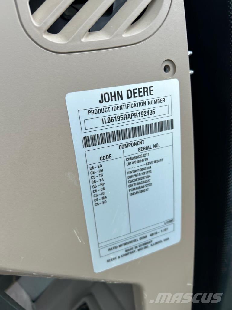 John Deere 6R 195 Tractores