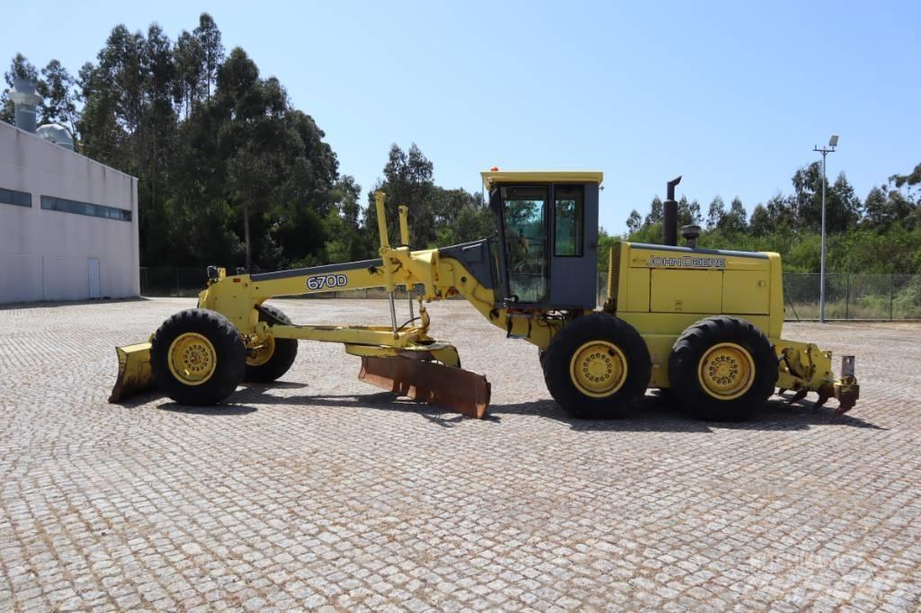 John Deere 670B Motoniveladoras