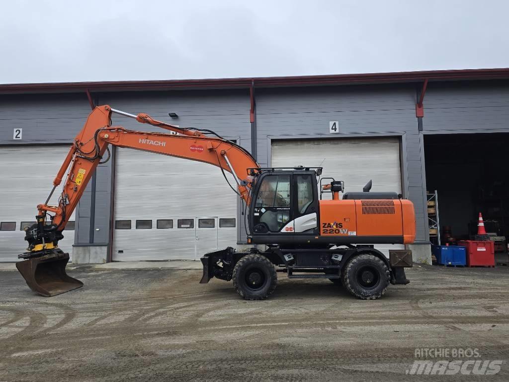 Hitachi ZX 220W-5 Excavadoras de ruedas