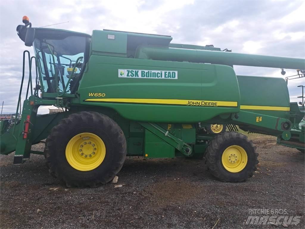 John Deere W650 Cosechadoras combinadas