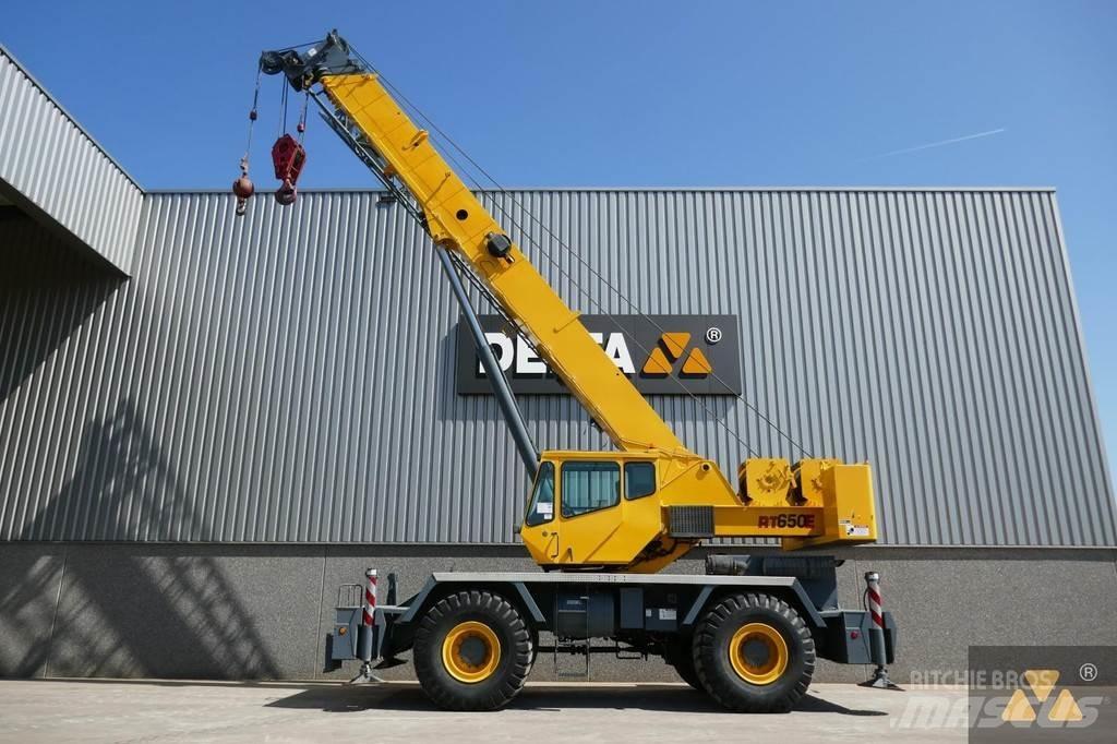 Grove RT650E Grúas autopropulsadas
