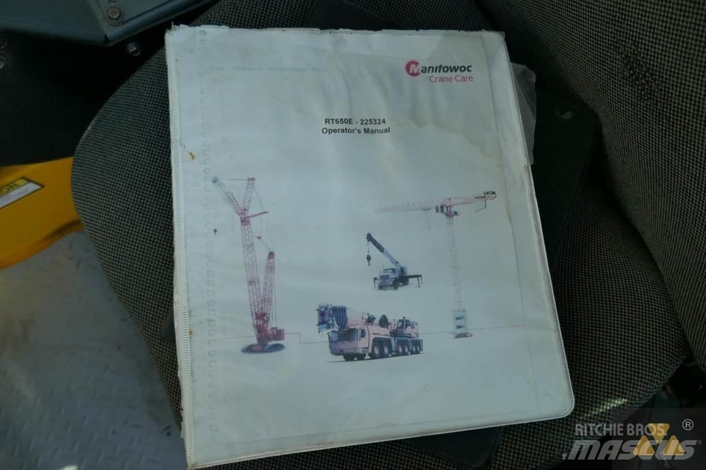 Grove RT650E Grúas autopropulsadas