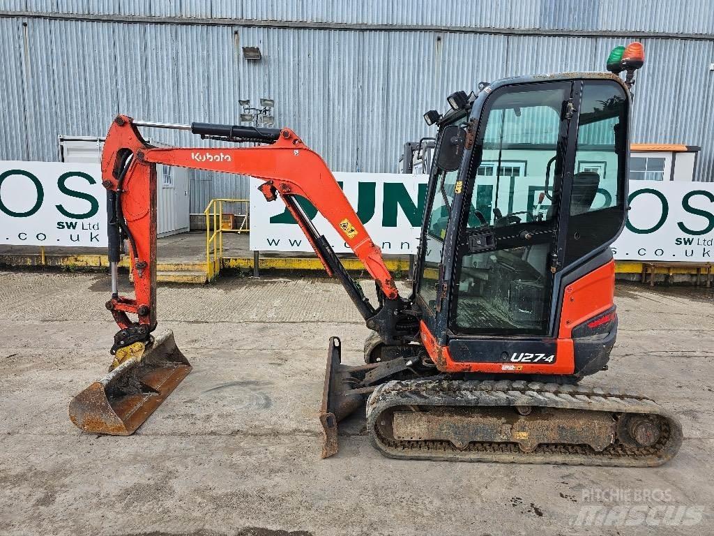 Kubota U 27-4 Mini excavadoras < 7t