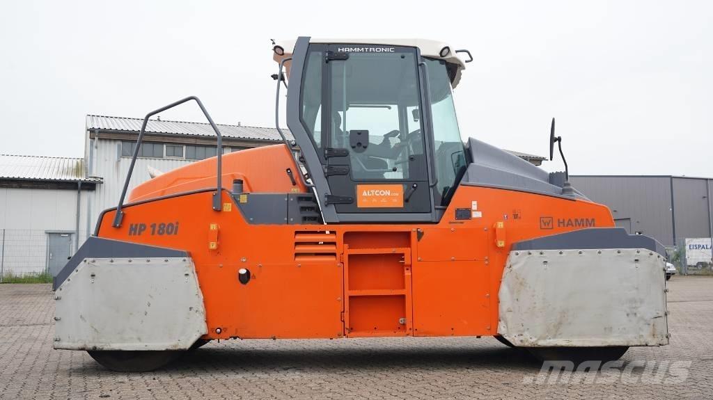 Hamm HP 180 i Rodillos sobre neumáticos