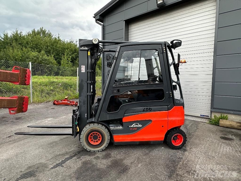 Linde E 25 -01 Carretillas de horquilla eléctrica