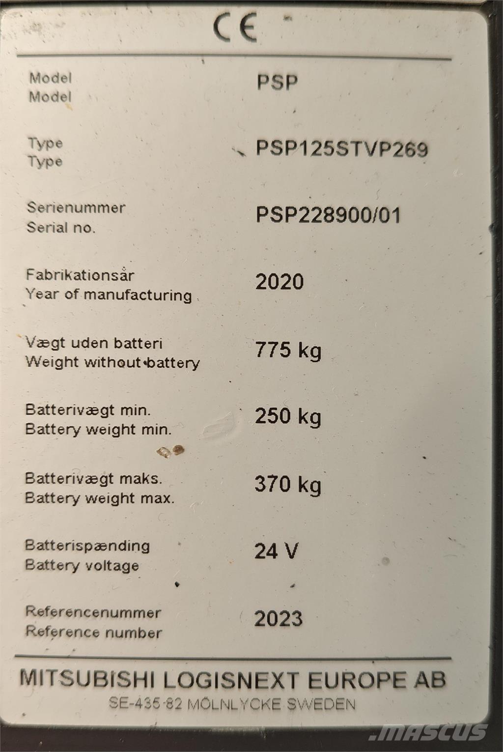 Atlet PSP125 Apiladores eléctricos autopropulsados
