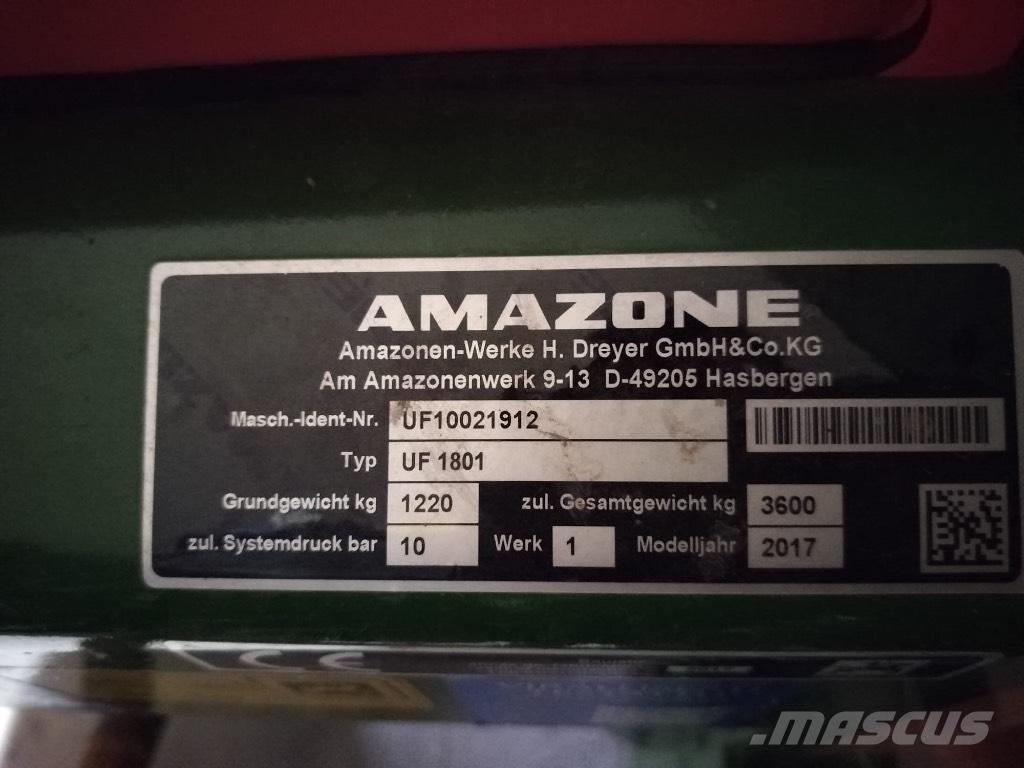 Amazone UF 1801 Sulfatadoras