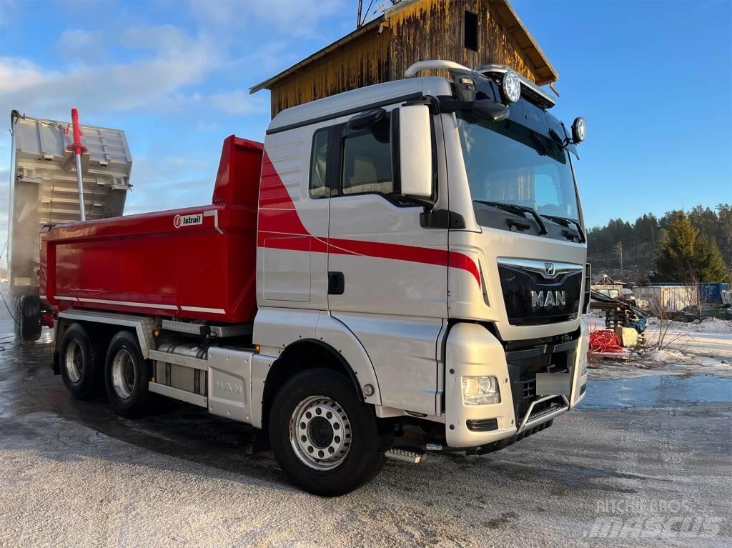 MAN TGX 26.580  6x4 Camiones bañeras basculantes o volquetes