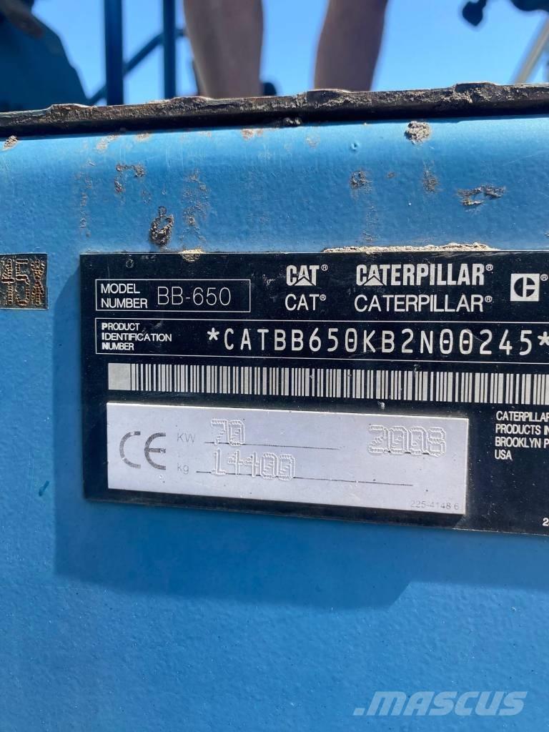 CAT BB 650 Asfaltadoras