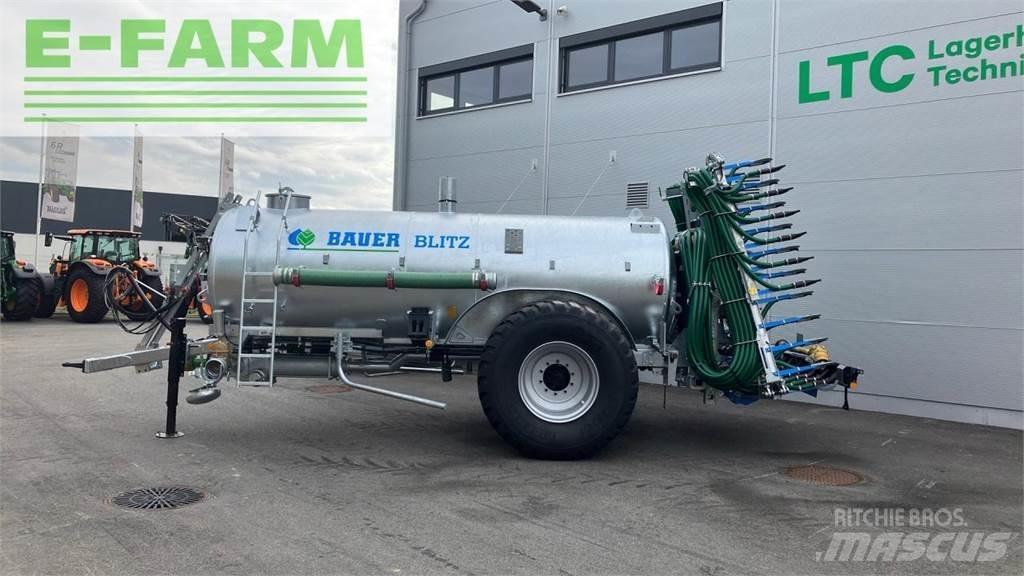 Bauer P 92 Remolques esparcidores de estiércol