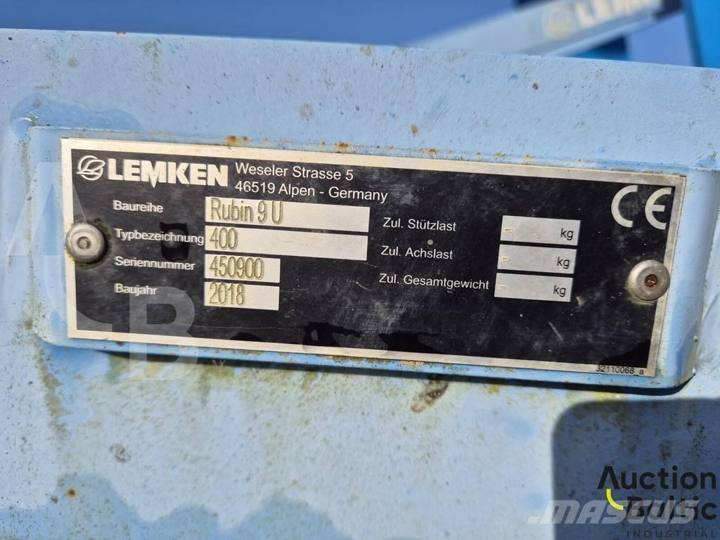 Lemken Rubin 9 U Gradas de discos