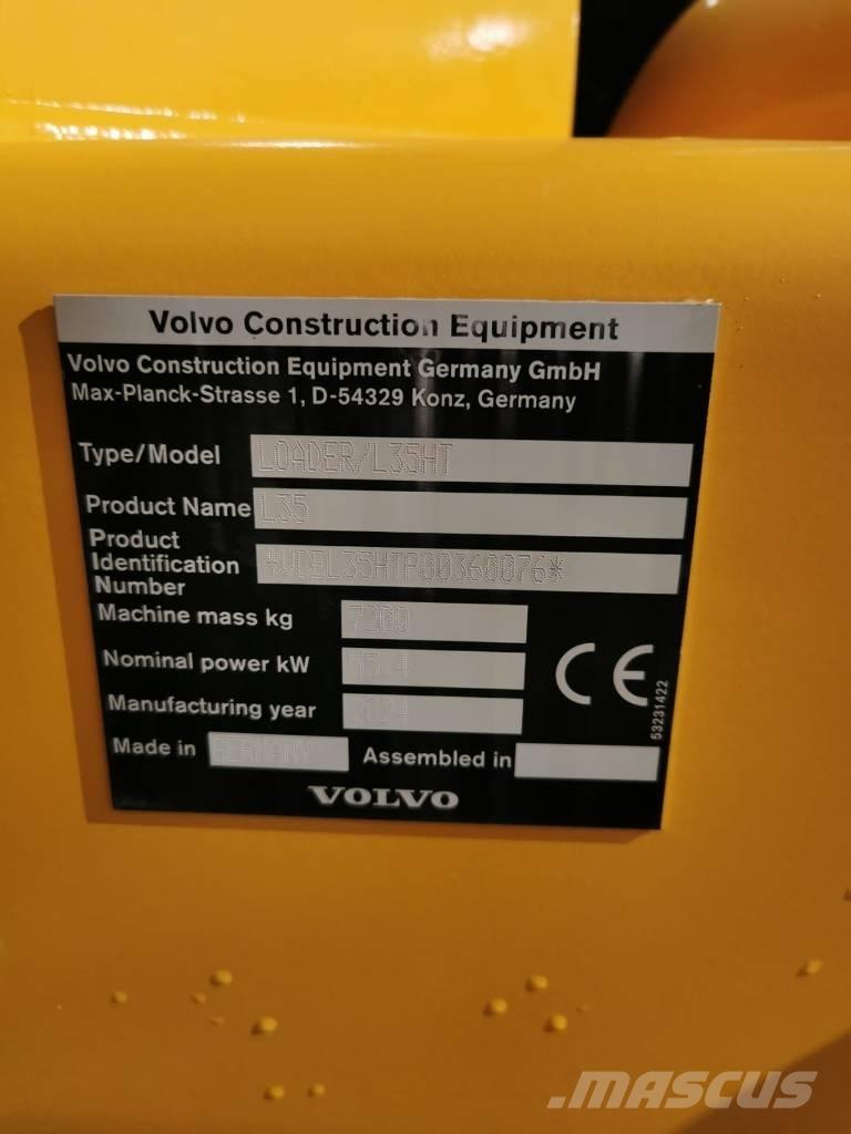 Volvo L35HT Cargadoras sobre ruedas