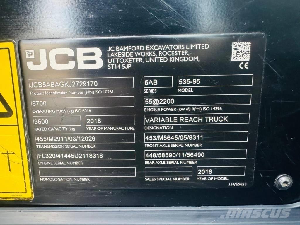 JCB 535-95 Carretillas telescópicas