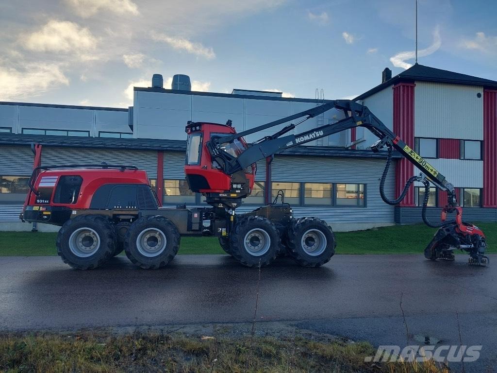 Komatsu 931 XC Cosechadoras