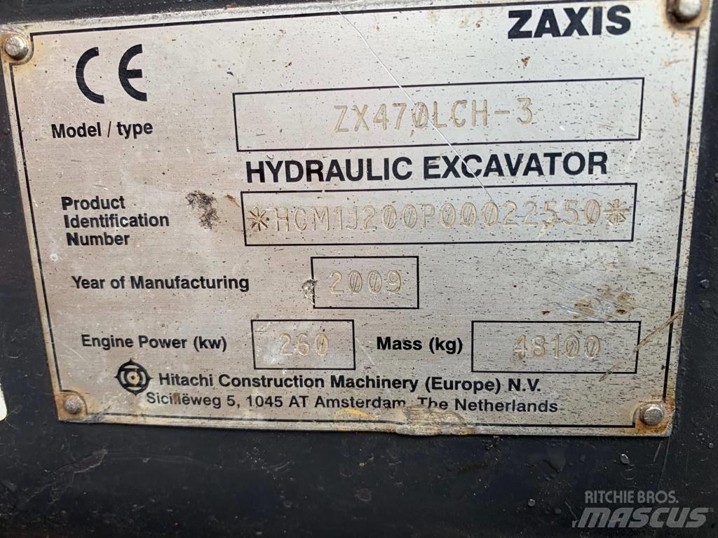  zaxis ZX470LCH-3 Excavadoras de cadenas