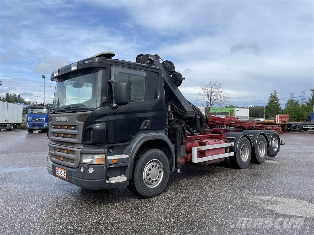 Scania P340 8x4 Camiones grúa