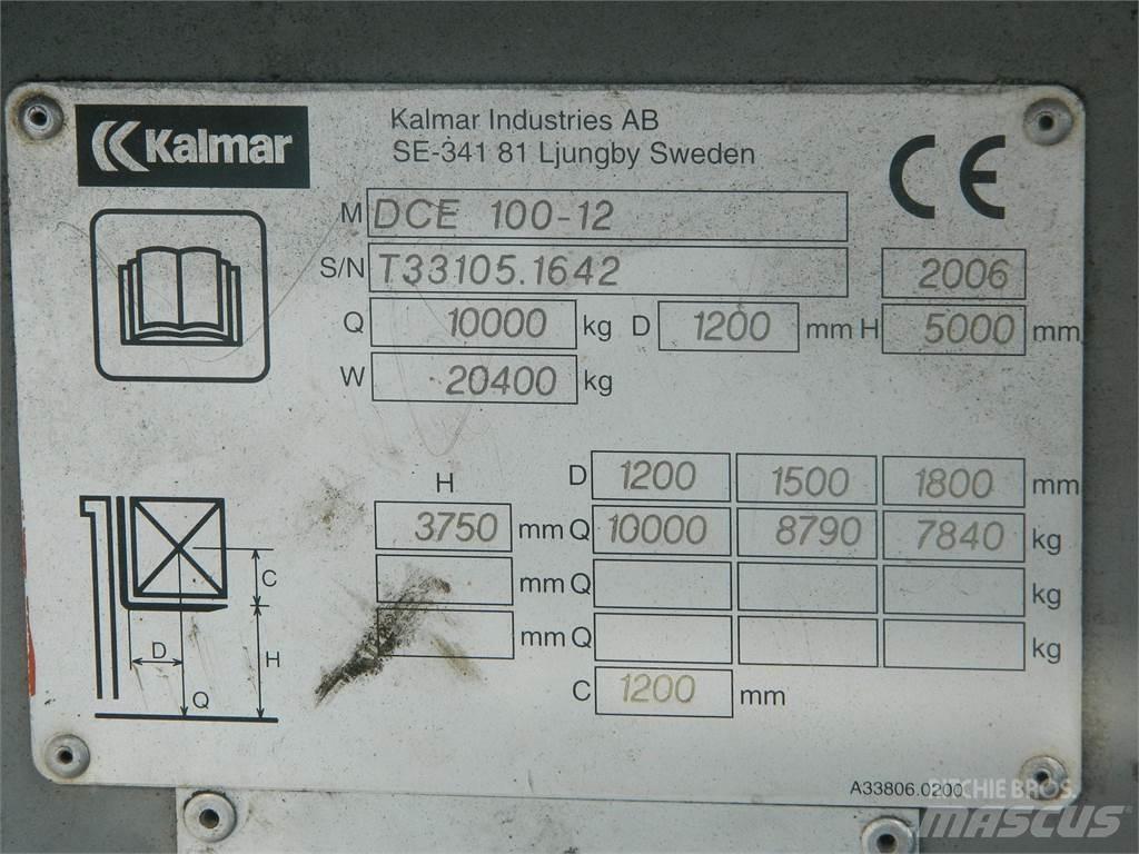 Kalmar DCE100 12 Carretillas diesel
