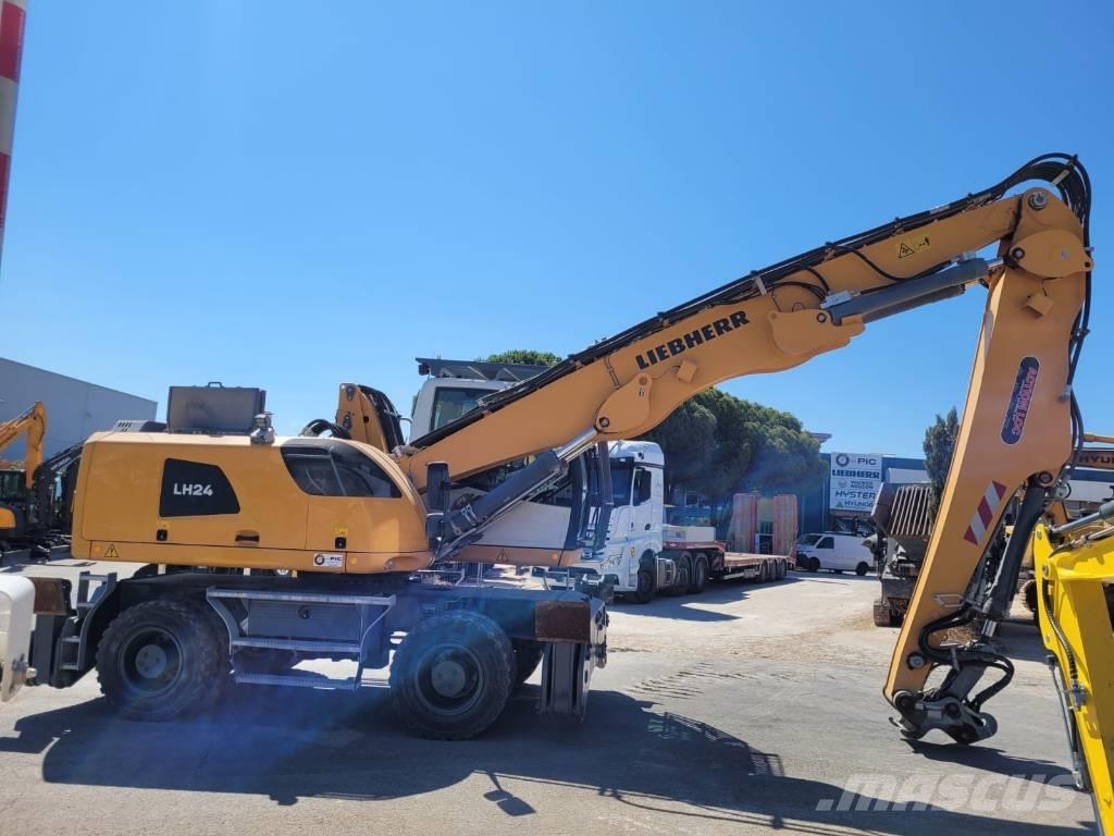 Liebherr LH 24 Excavadoras de ruedas