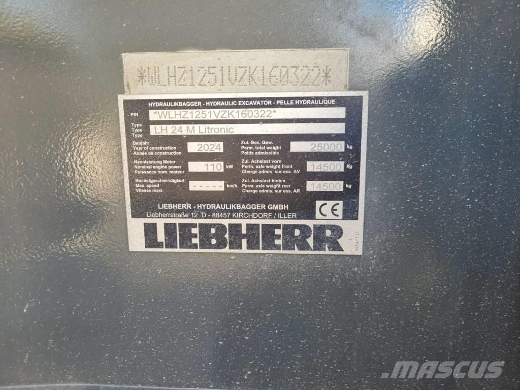 Liebherr LH 24 Excavadoras de ruedas