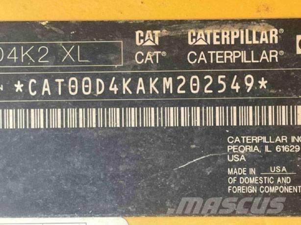 CAT D 4 K 2 XL Buldozer sobre oruga