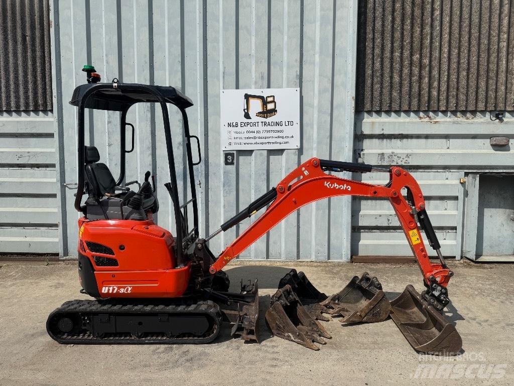 Kubota U 17 Mini excavadoras < 7t