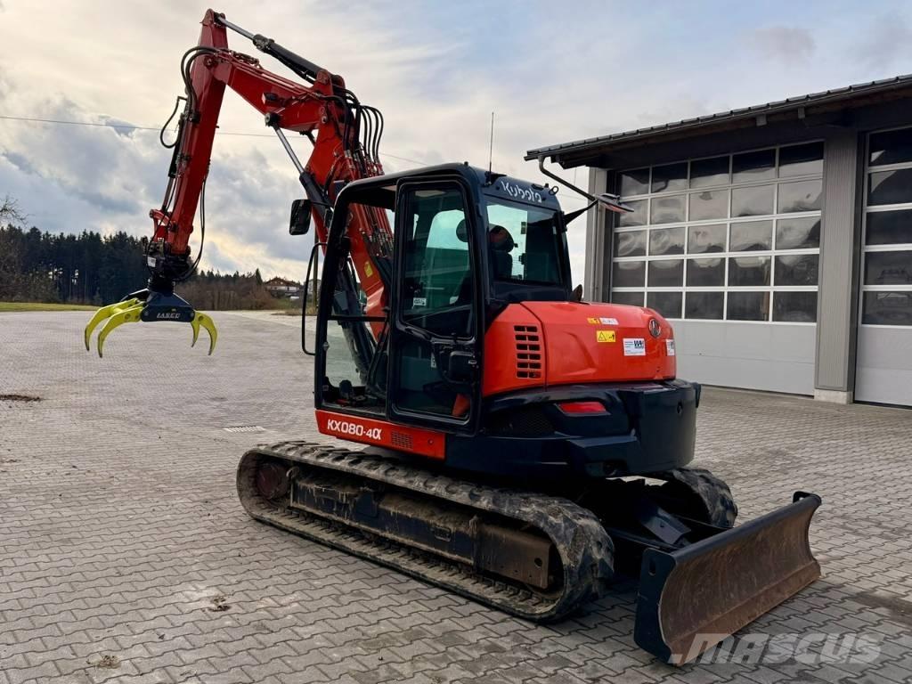 Kubota KX 080-4 Excavadoras 7t - 12t