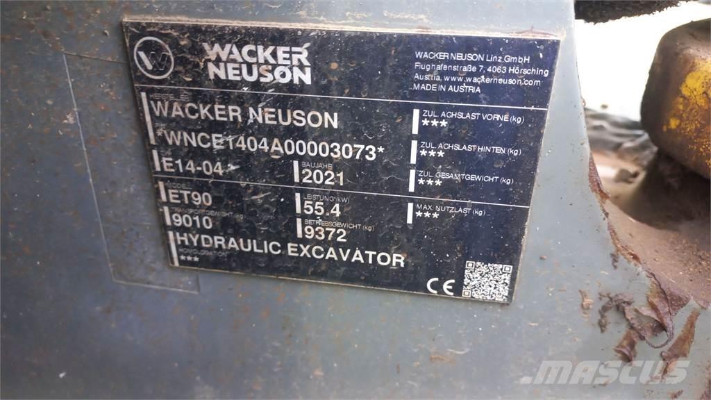 Wacker Neuson ET90 Excavadoras de cadenas