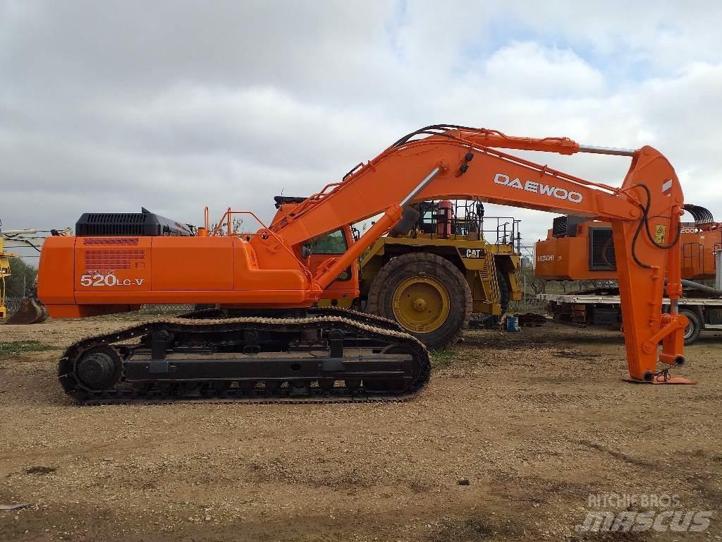 Daewoo 520 LC Excavadoras de cadenas