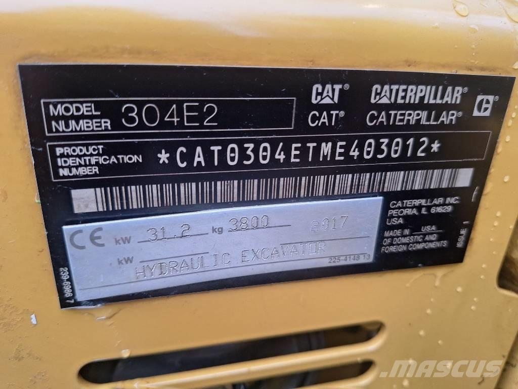 CAT 304 E CR Mini excavadoras < 7t