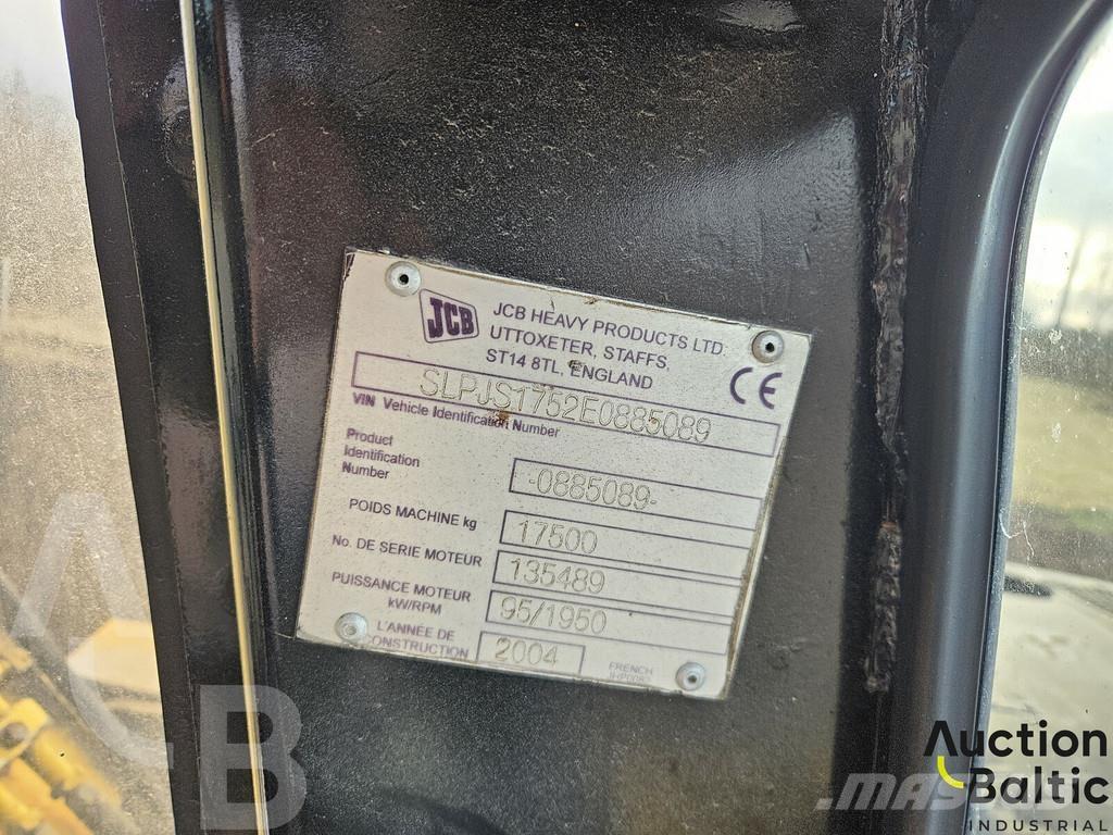 JCB JS 175 W Excavadoras de ruedas