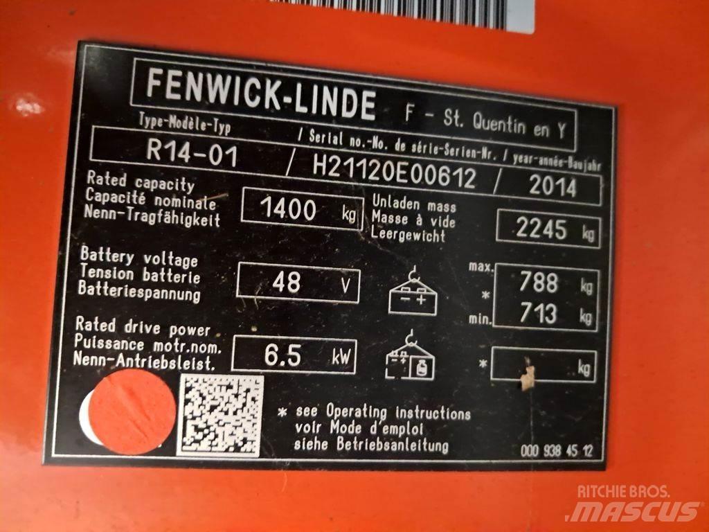 Linde R14-01 Carretillas retráctiles