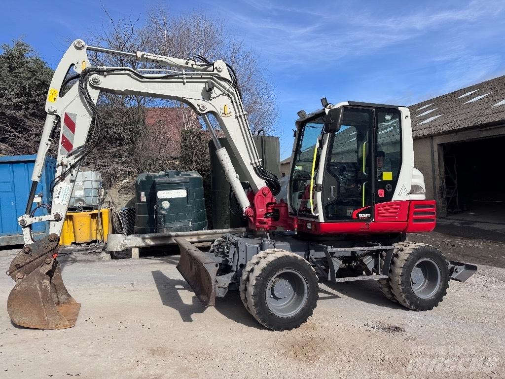Takeuchi TB 295 W Excavadoras de ruedas