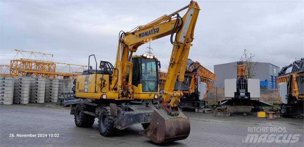 Komatsu PW160-7E0 Excavadoras de ruedas