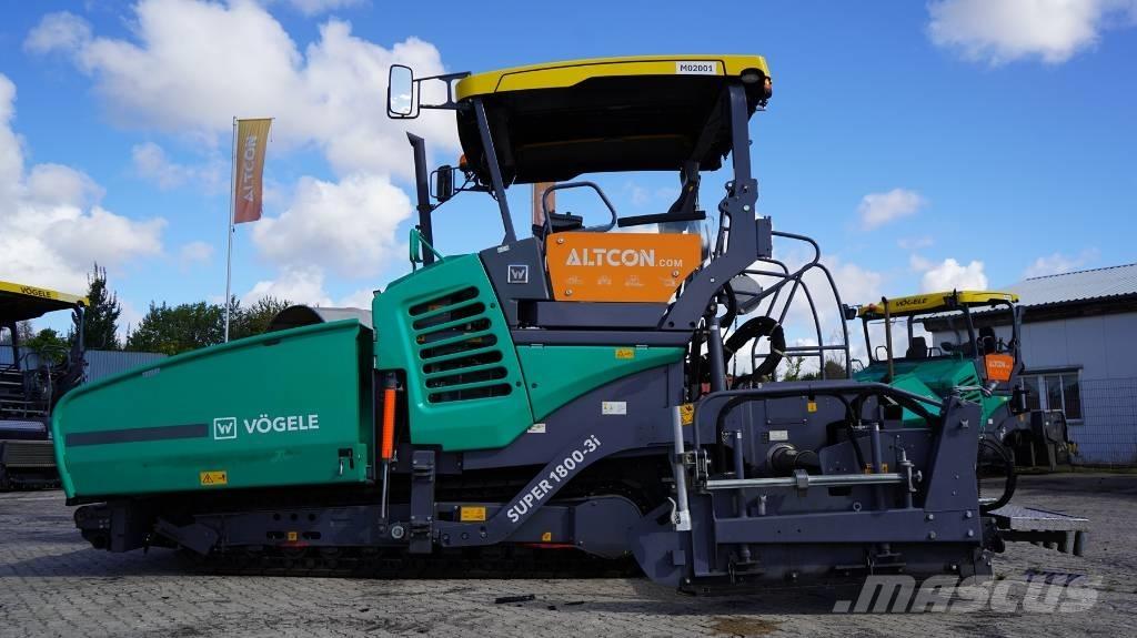 Vögele SUPER 1800-3I Asfaltadoras