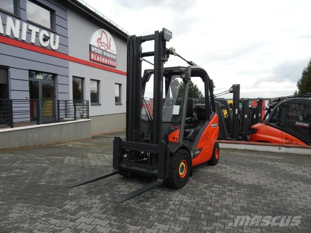 Linde H30T-02 Carretillas LPG
