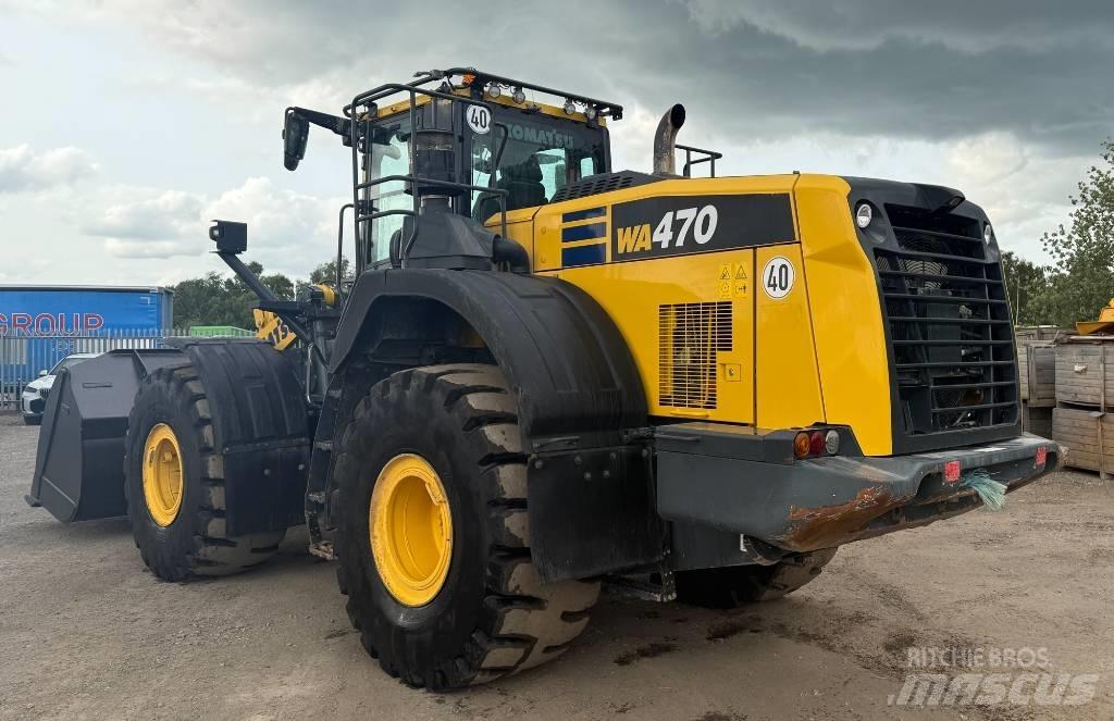 Komatsu WA470-8 Cargadoras sobre ruedas
