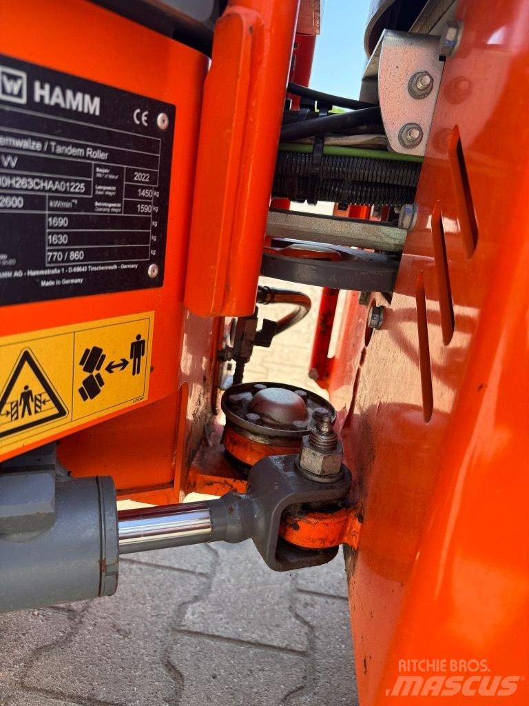 Hamm HD 8 VV Rodillos de doble tambor