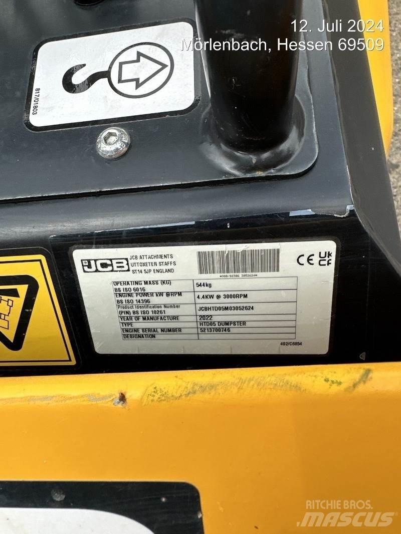 JCB HTD5 Dúmpers de obra