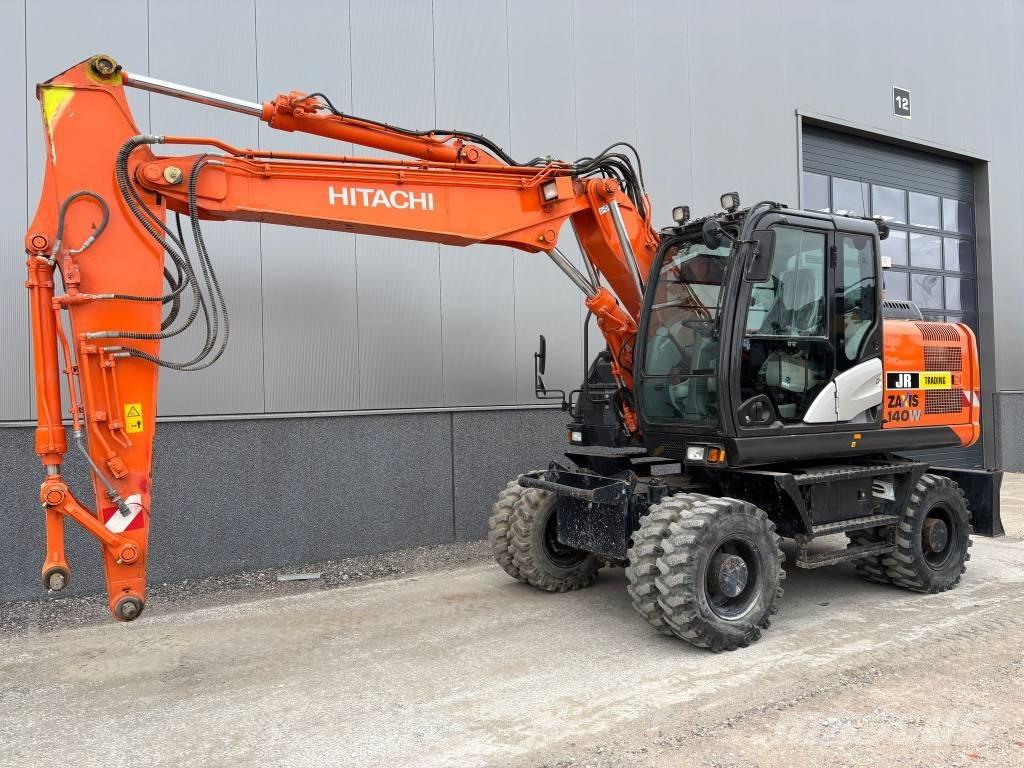 Hitachi ZX 140 W-5B Excavadoras de ruedas